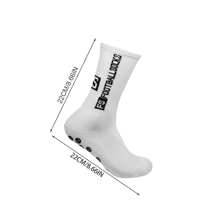 4 Pieces Soccer Football Gear Set Anti-Slip Socks Shin Guards Sports Bandage & Calf Sleeves for Men Women Training