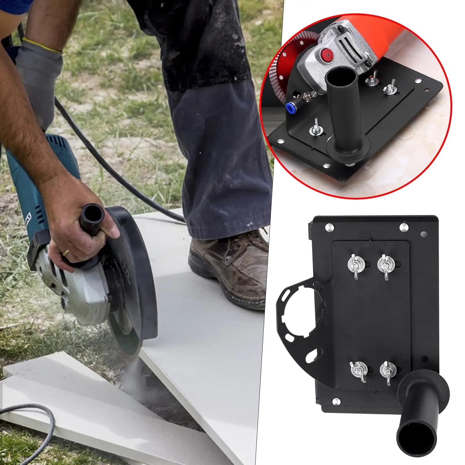 45 Degree Angle Grinder Chamfer Tile Stand