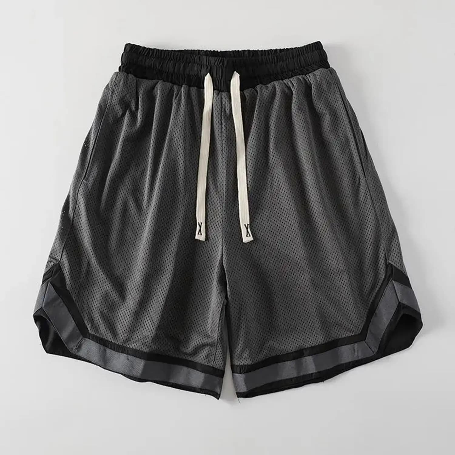 Basketball Training Shorts Mesh Drawstring