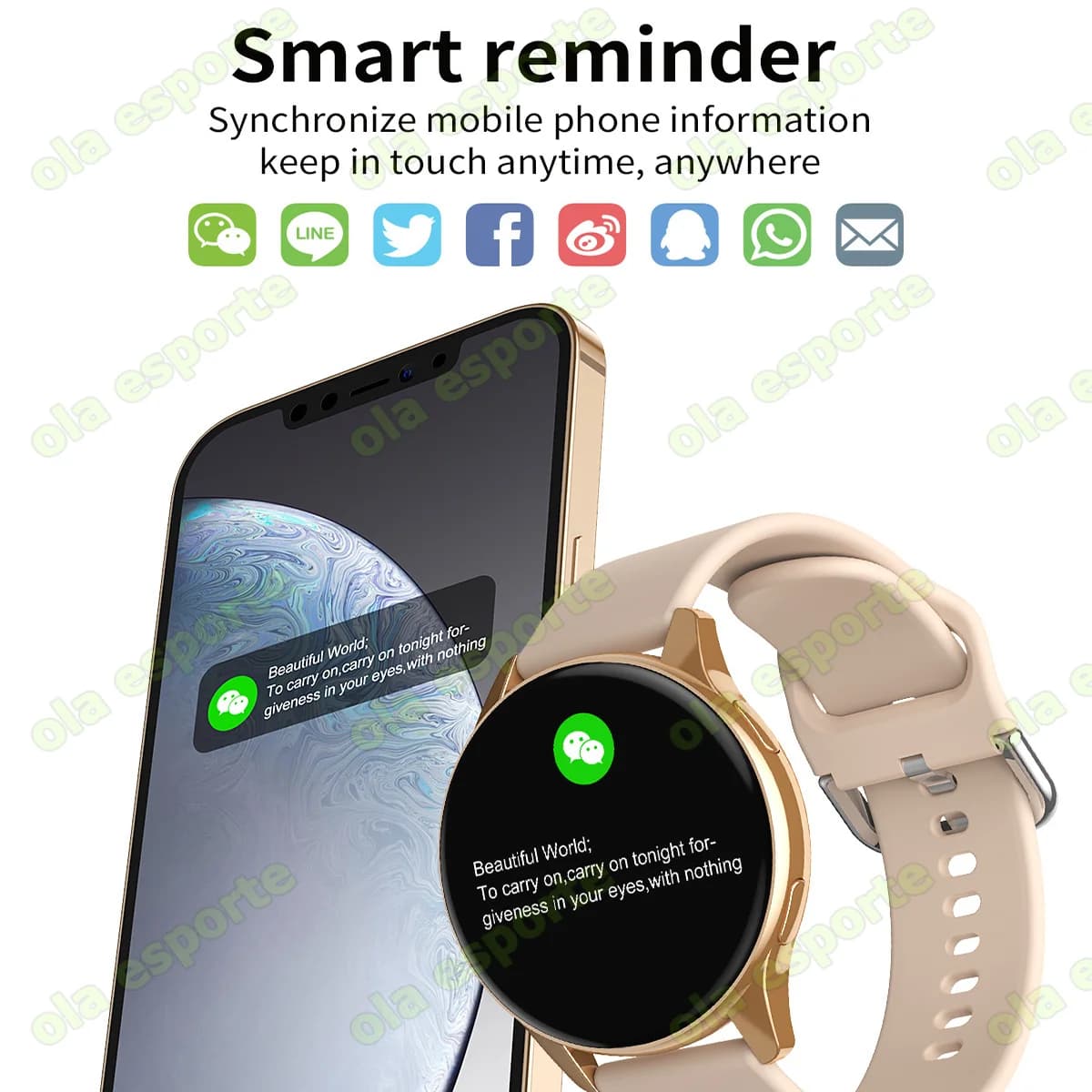 Smartwatch Women Watch 6 Health Monitoring Watch Waterproof Voice Assistant Bluetooth Call Smart Watch 2026 New Sport Watch Men