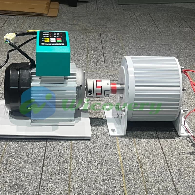Home Use Three Phase Permanent Magnet Generator 24V 48V 110V 220V 380V Alternators 50KW 20KW 30KW With VFD Motor Big Power