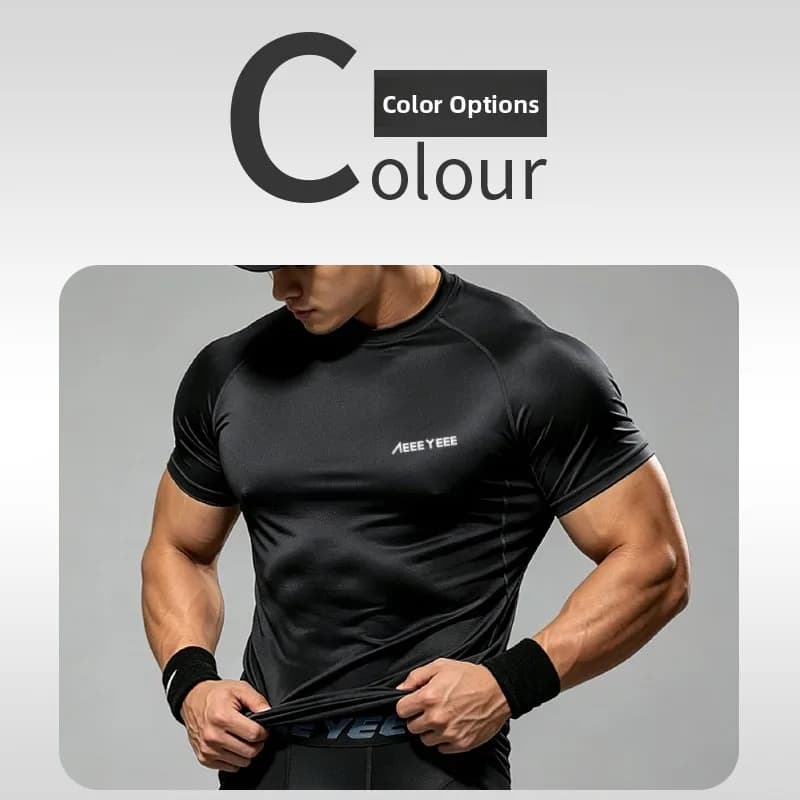 Compression Running Shorts with Quick-Dry Fabric
