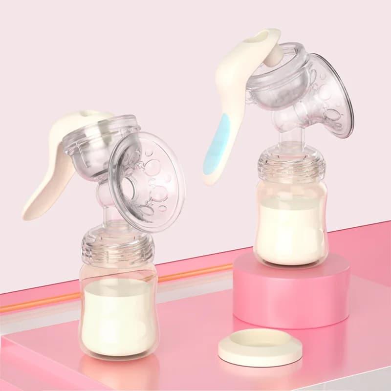 Manual Breast Pump with Piston System