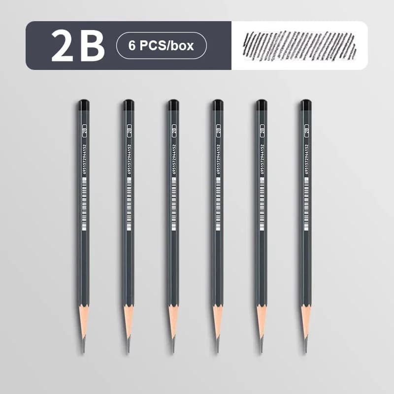 6Pcs 2B