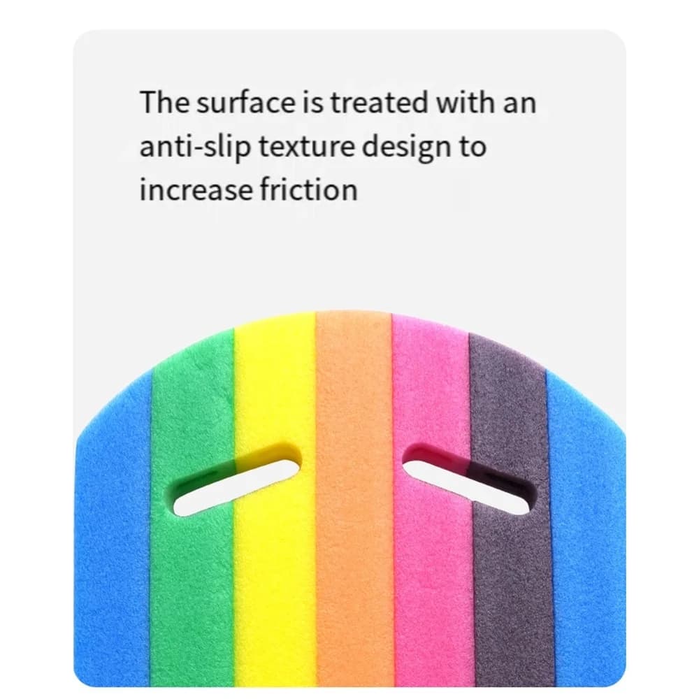 Rainbow Foam Kickboard with Handholds