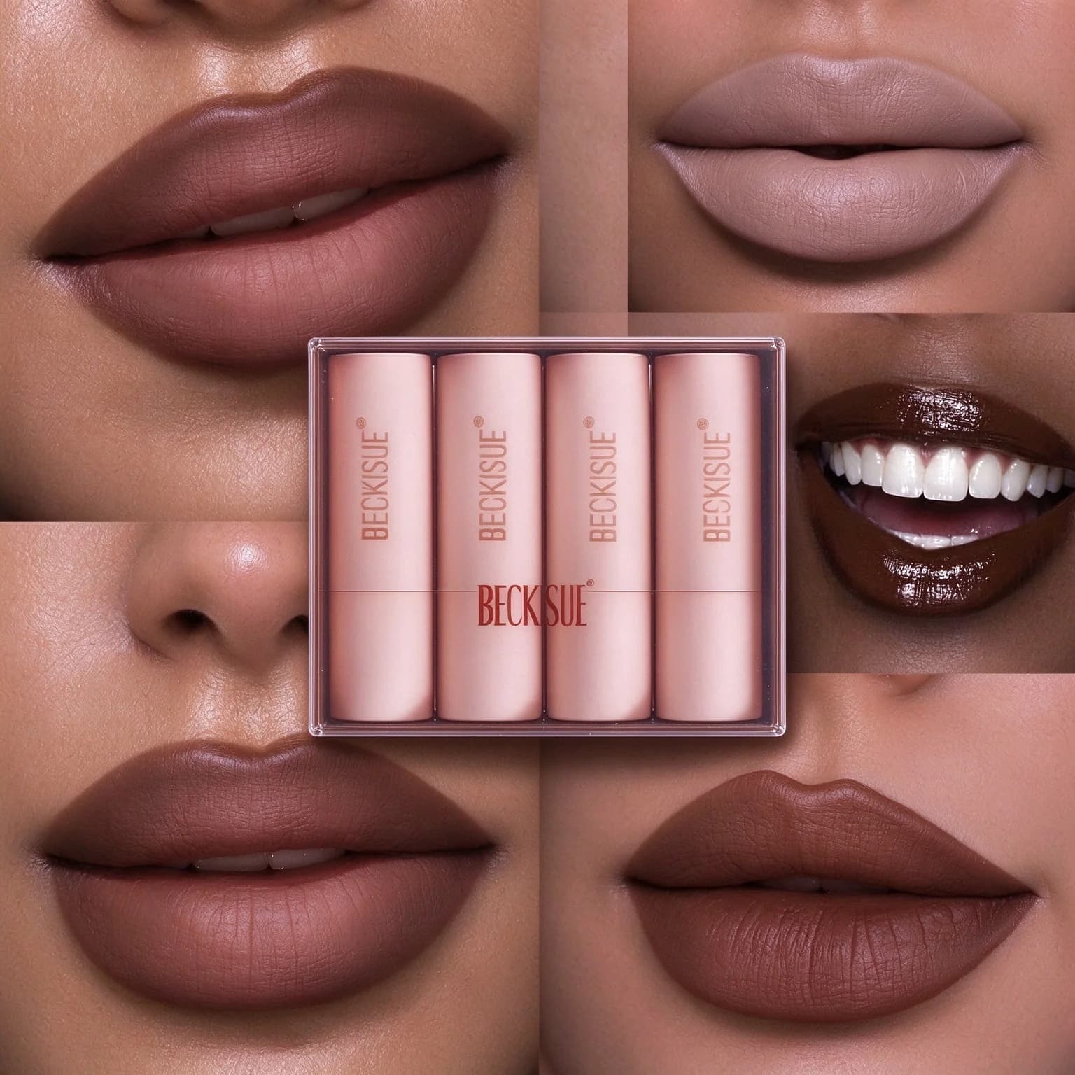 Matte Nude Brown Lipstick