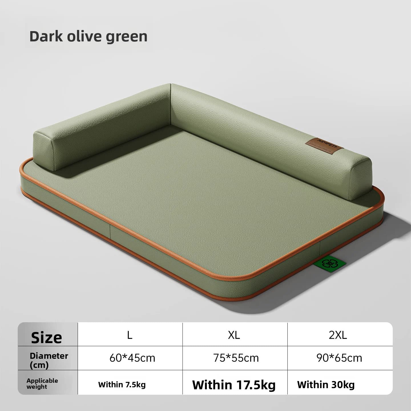 All-Season Waterproof Dog Bed for Medium and Large Dogs