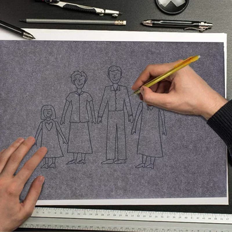 A4 Carbon Tracing Paper, 100 Sheets