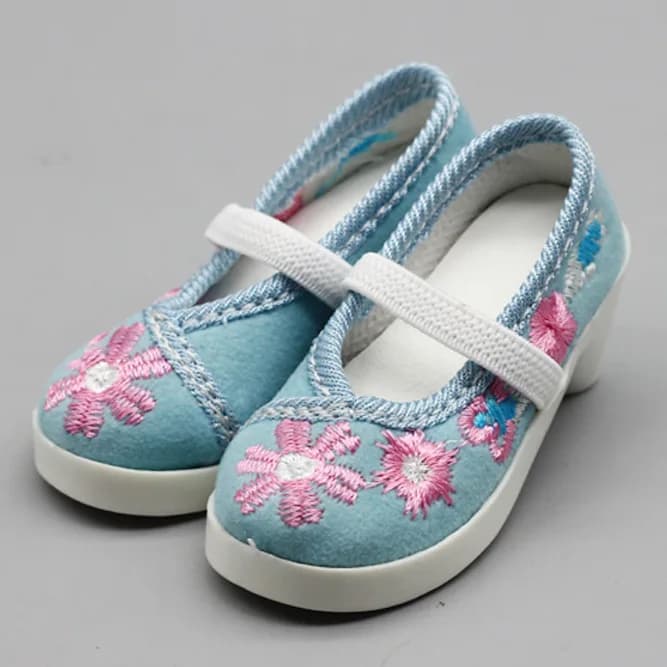 BJD Doll Shoes 1/3 Scale Low Heel