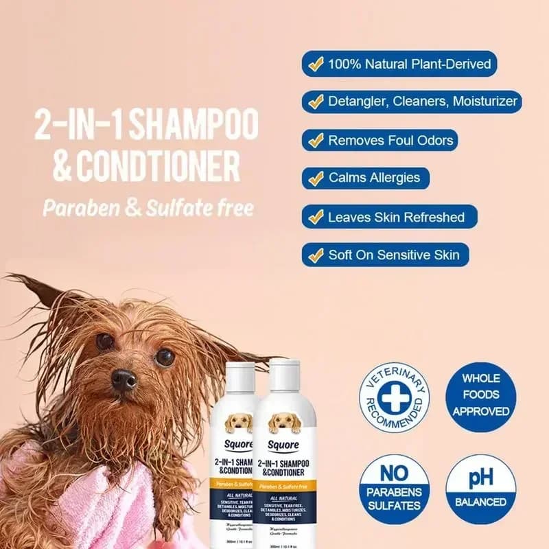 Puppy Shampoo and Conditioner 2 in 1