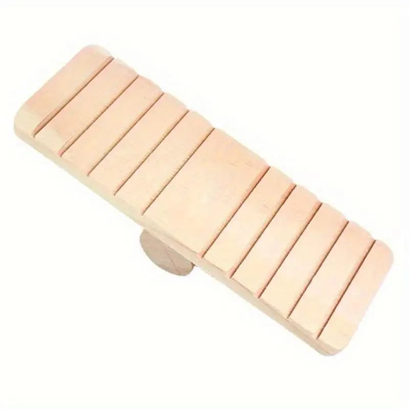 Wooden Play House Seesaw for Small Animals