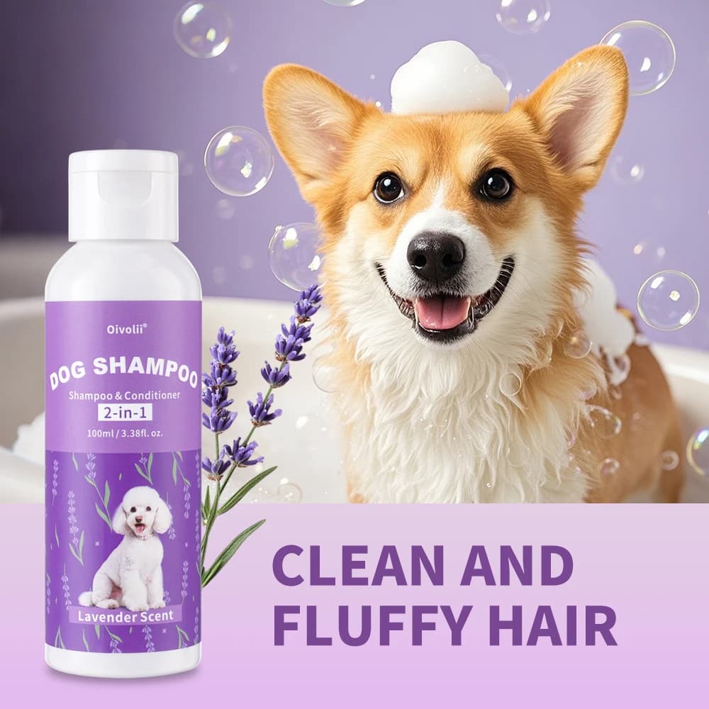 2-in-1 Dog Shampoo & Conditioner Lavender