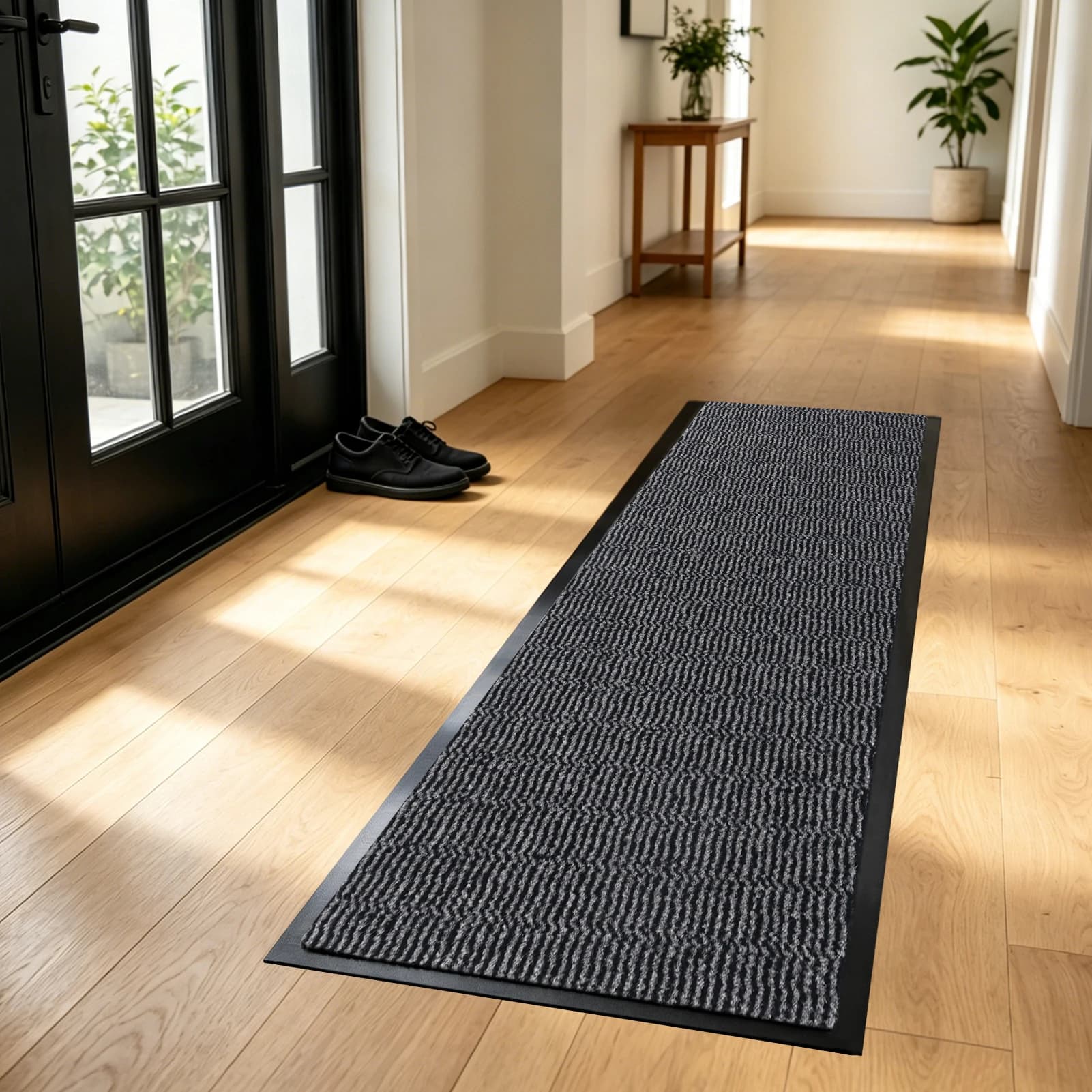 Hallway Runner Rug with Non-Slip Rubber Backing