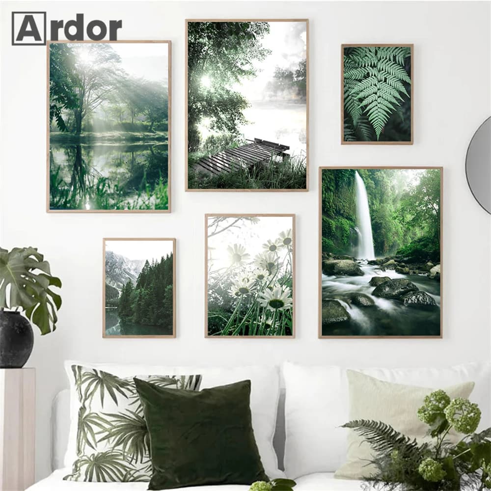 Nature Landscape Canvas Wall Art Prints