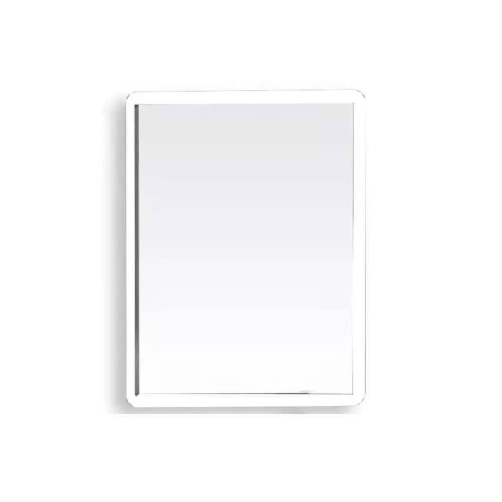 Rectangle Wall Mirror Black Metal Frame
