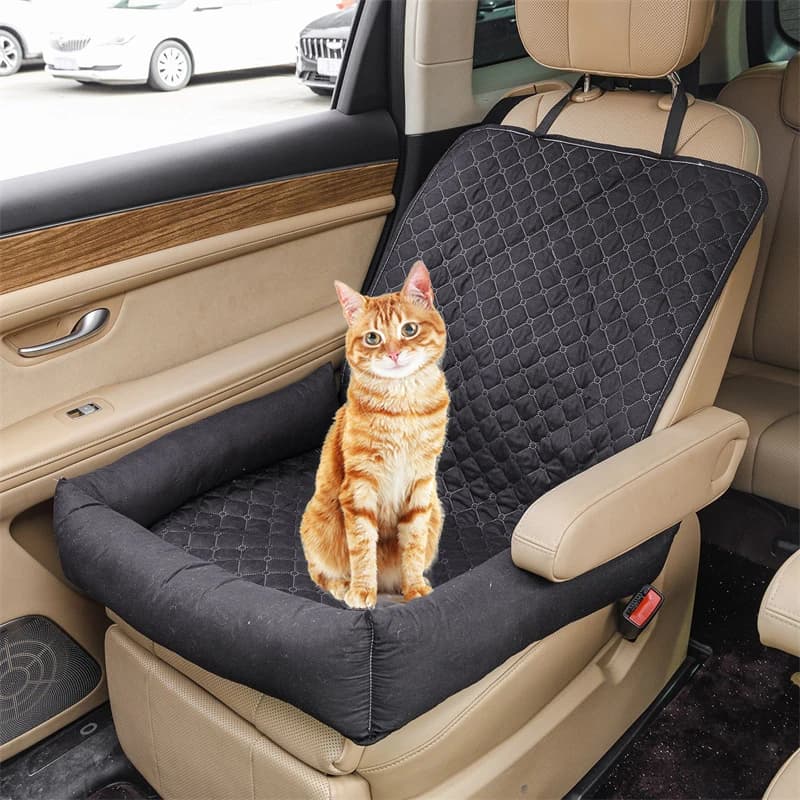 Quilted Pet Car Seat Cushion