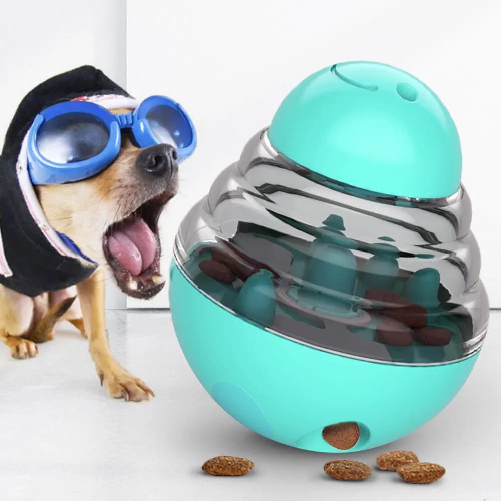 Interactive Treat Dispensing Puzzle Ball Toy