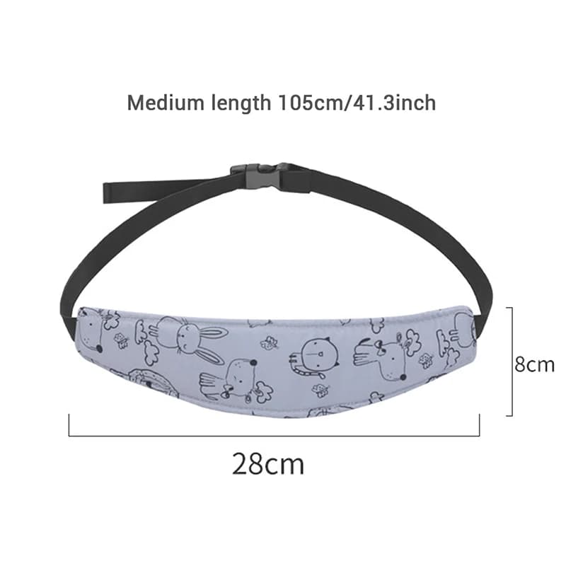 Baby Head Support Fastening Belt Adjustable