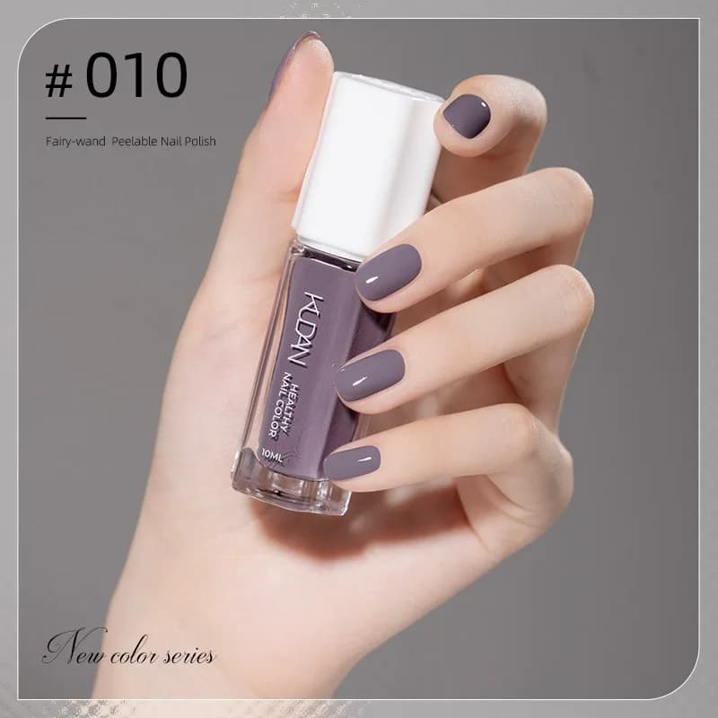 40-Color Water-Based Peel-Off Nail Polish Set