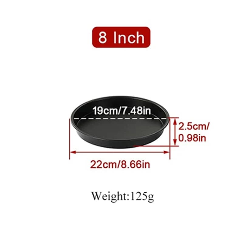 Air Fryer Accessories Durable Air Fryer Pizza Pan and Baking Cake Bucket Set Bread Pastry Baking Tools Kitchen Accessories