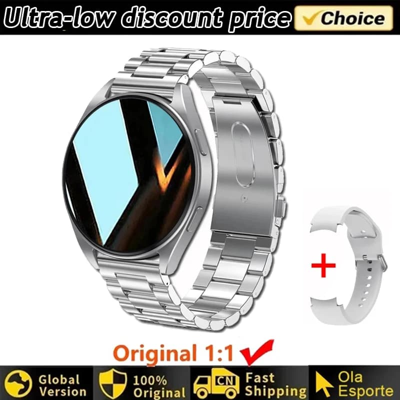 Smartwatch Women Watch 6 Health Monitoring Watch Waterproof Voice Assistant Bluetooth Call Smart Watch 2026 New Sport Watch Men