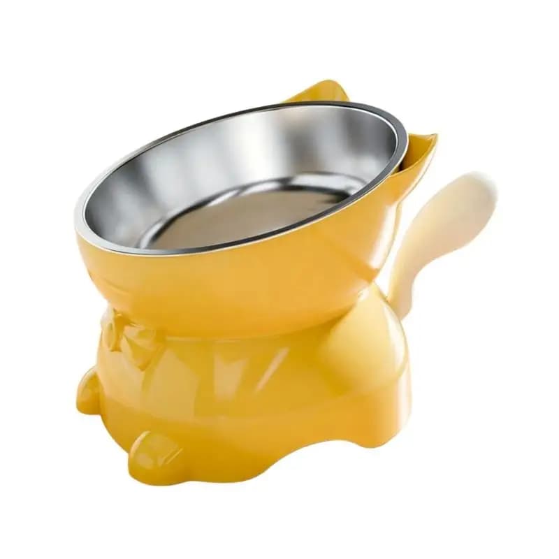 Elevated Stainless Steel Pet Feeding Bowl