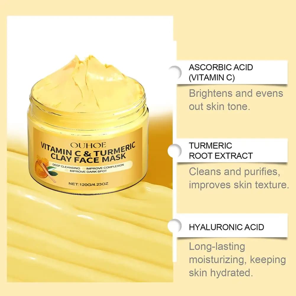 Turmeric Vitamin C Clay Mask