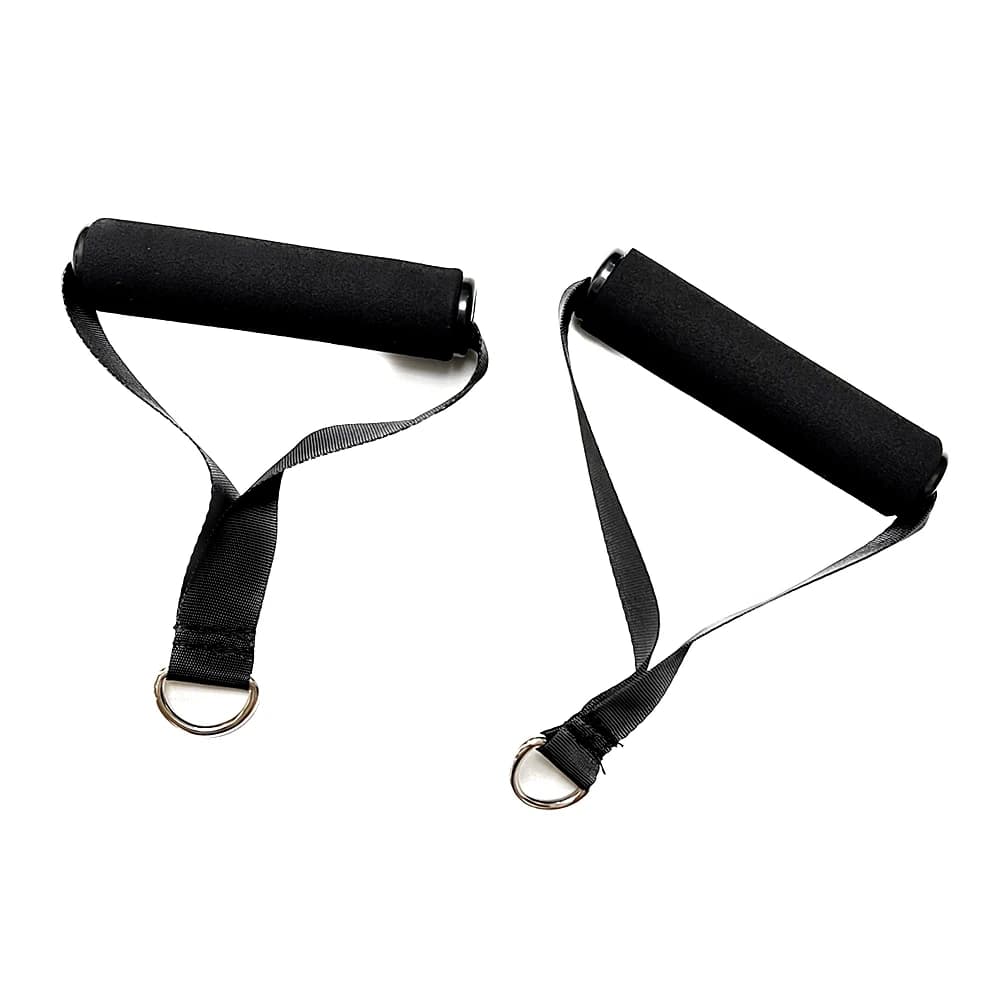Resistance Bands Handle Bar Attachment Station Fitness Pulley Strap Exercise Home Gym Training Accessories Workout Equipments