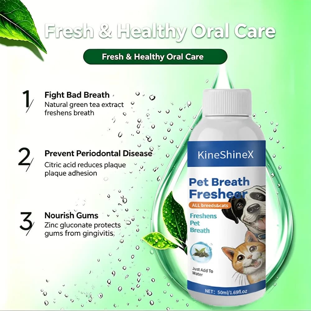 Pet Breath Freshener Oral Care Formula
