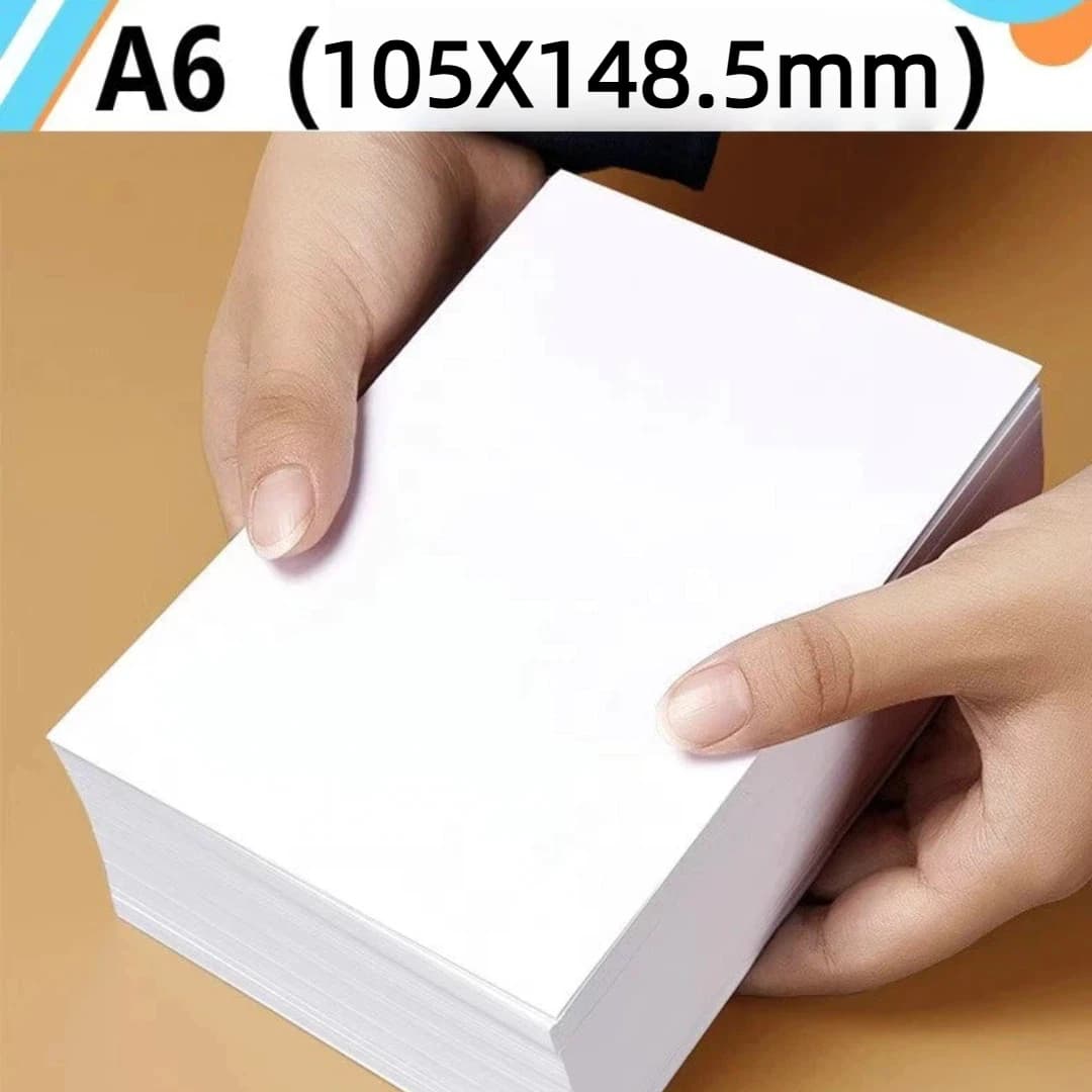 A6 Copy Paper Small Size 500 Sheet Pack