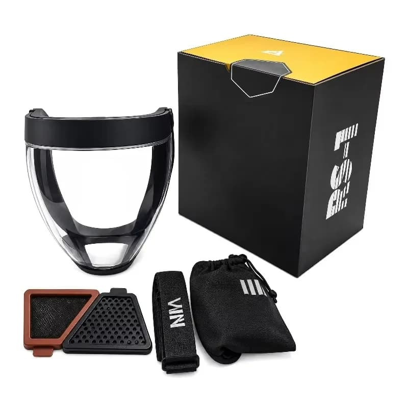 Full Face Transparent Protective Shield