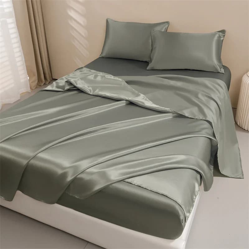 Satin Queen Sheet Set