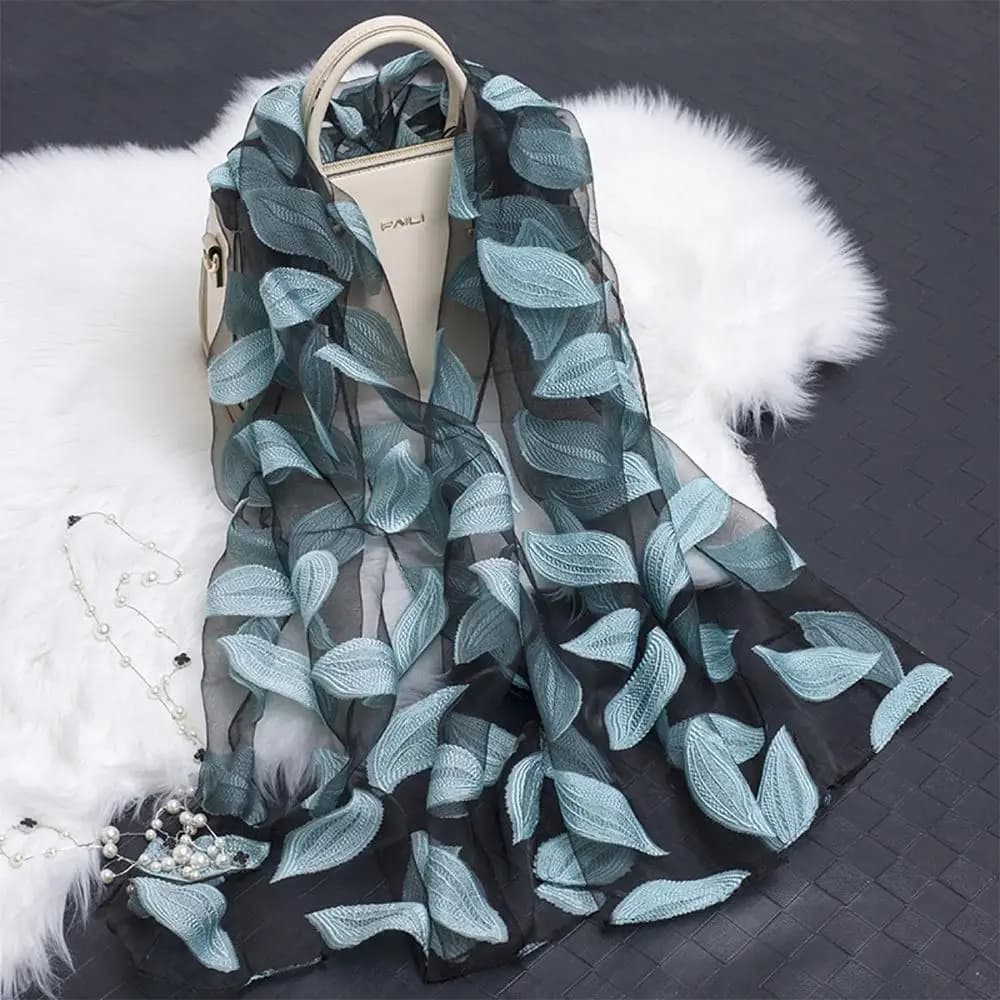 Lightweight Silk Scarf Wrap