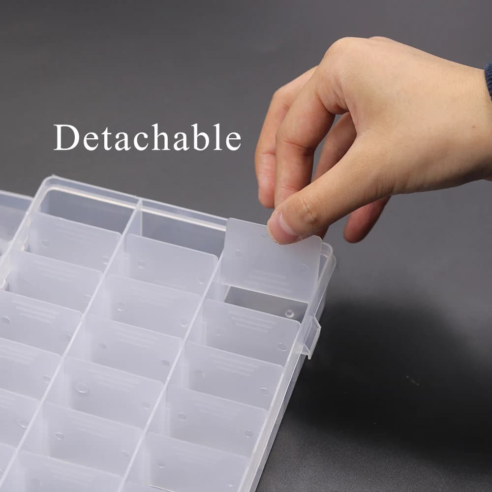 24-Cell Embroidery Floss Storage Box
