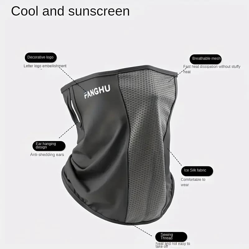 Ice Silk Cycling Face Mask Balaclava