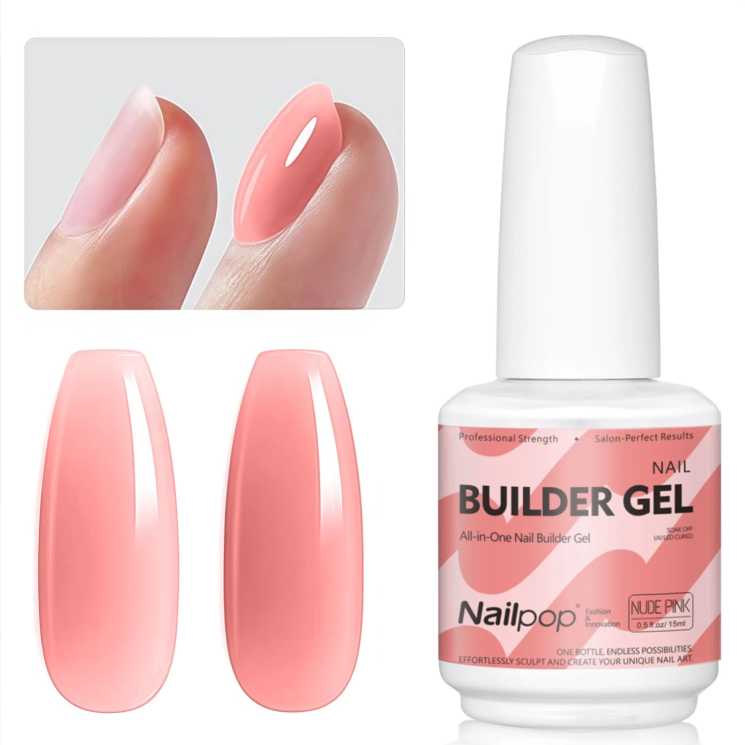 Builder Nail Gel 4-Color Multi-Use Set