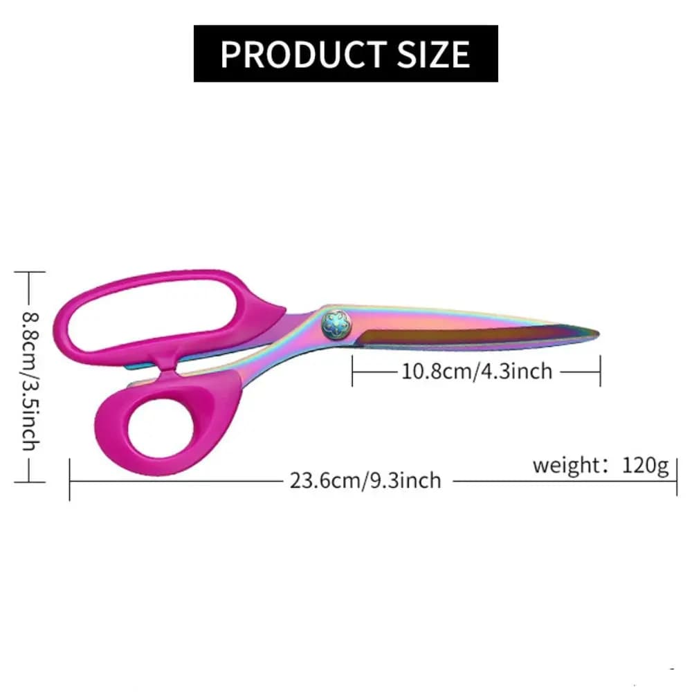 Left-Handed Titanium Fabric Scissors