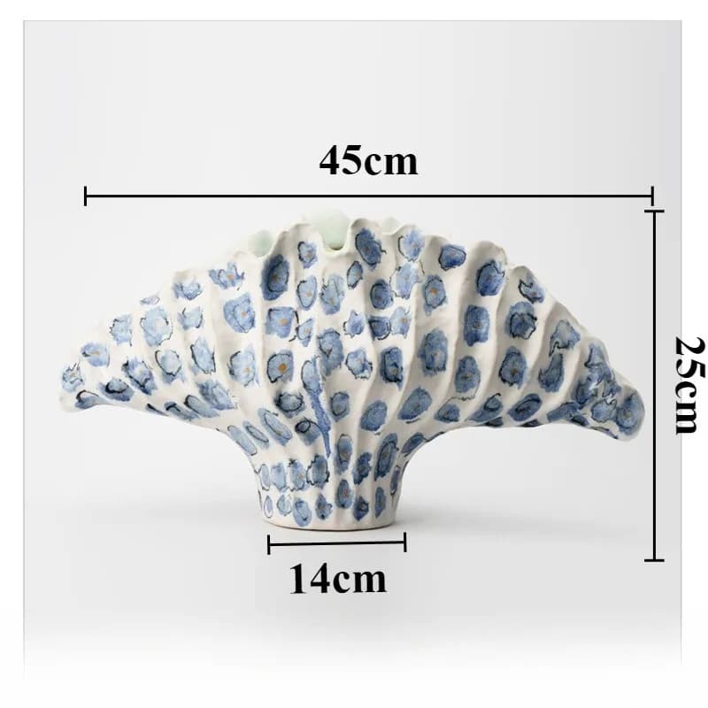 Ceramic Flower Vase Modern Decorative Pottery