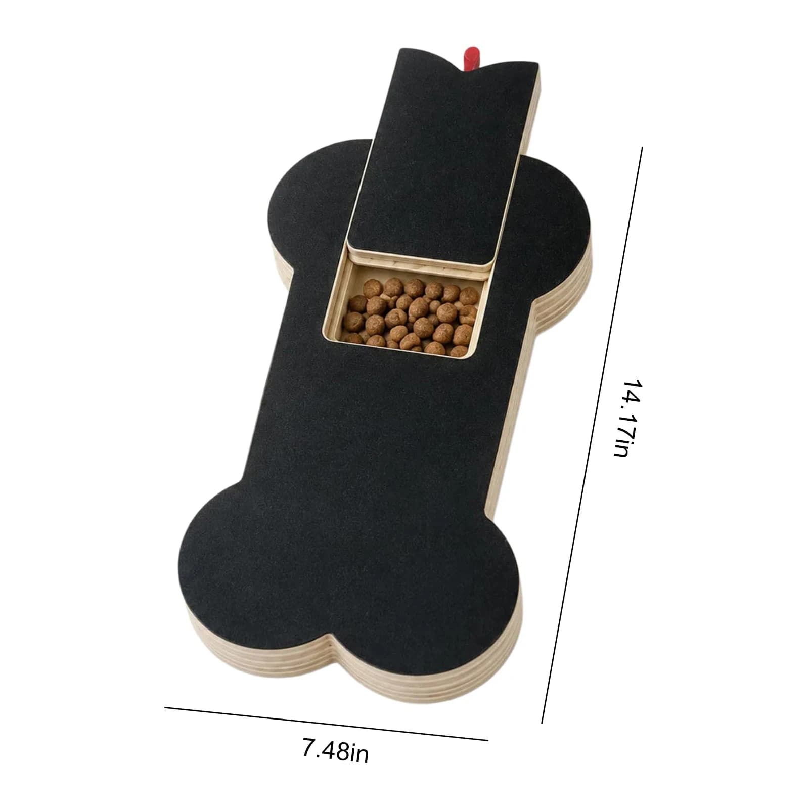 Dog Nail File Pad with Treat Holder