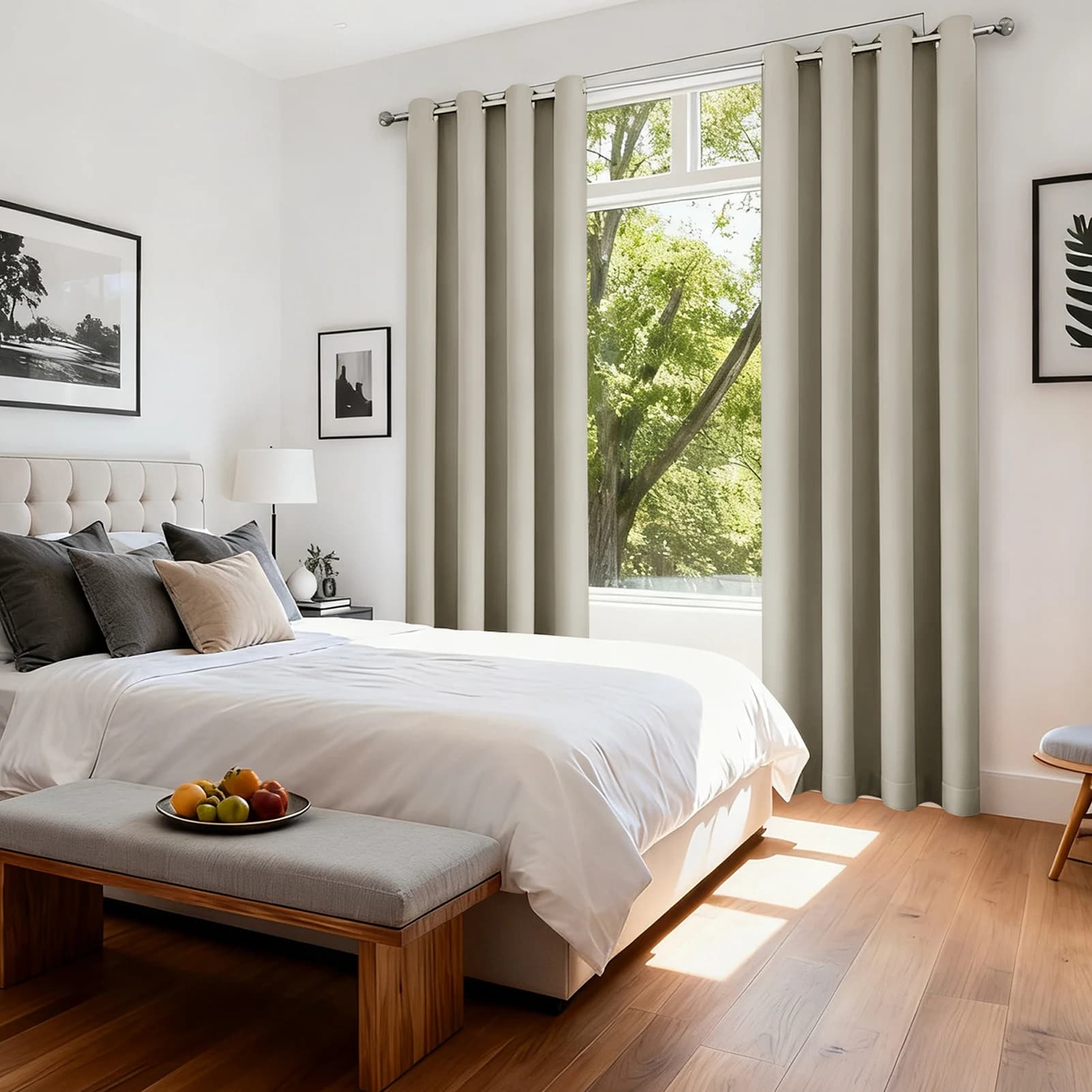 Blackout Thermal Curtains With Grommet