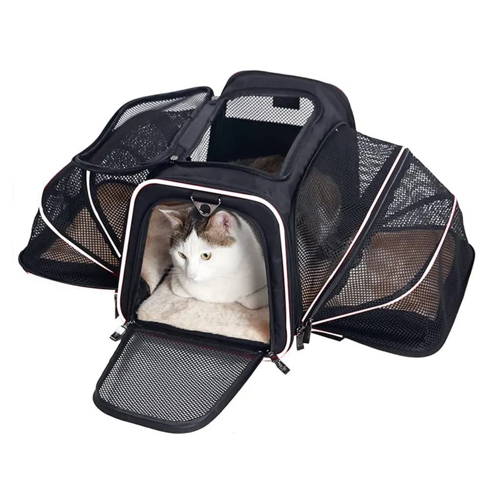 Pet Carrier Bag Portable Breathable Foldable