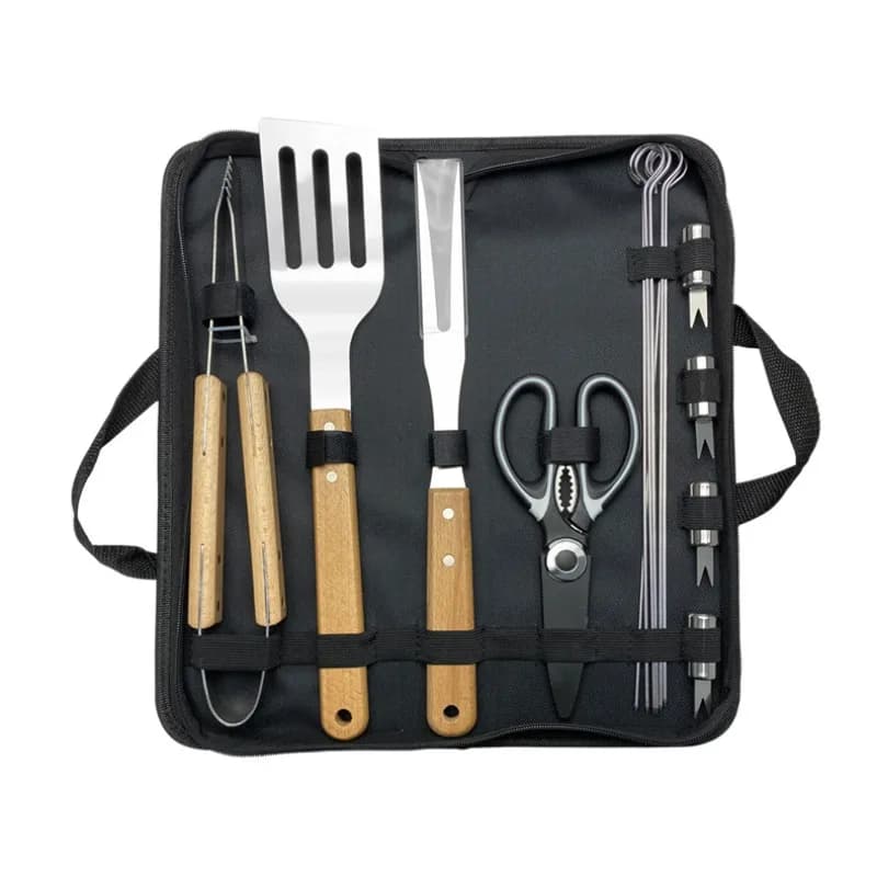 Portable Stainless Steel Barbecue Tool Set