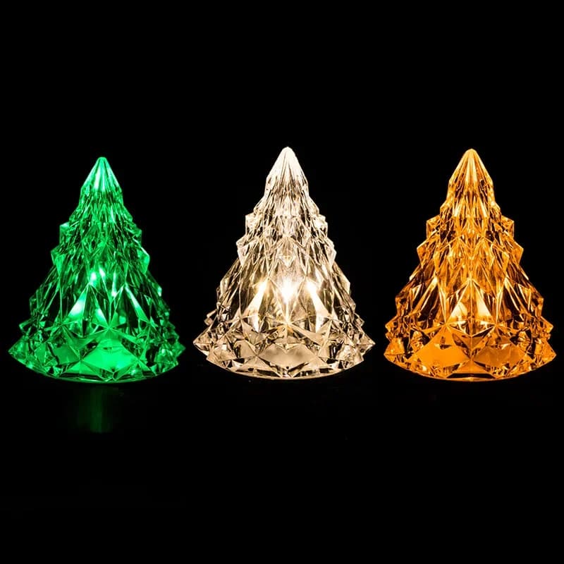 LED Candle Lights Night Light Electronic Christmas Night Light For Atmosphere Indoor Bar Bedroom Wedding Party Decor Light