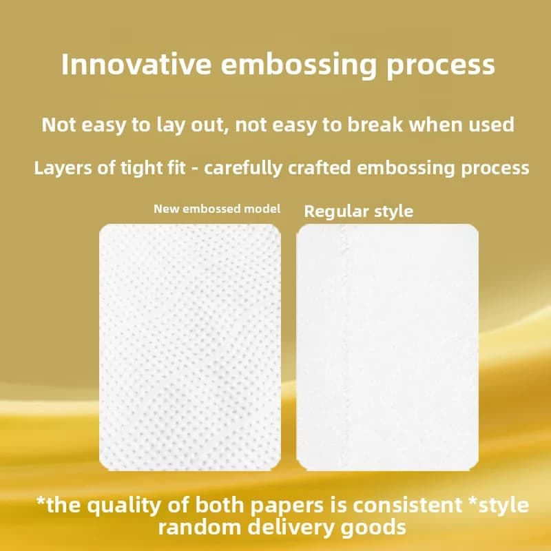 Wood Pulp Tissue Paper, 4-Ply, 40 Pack Bundle