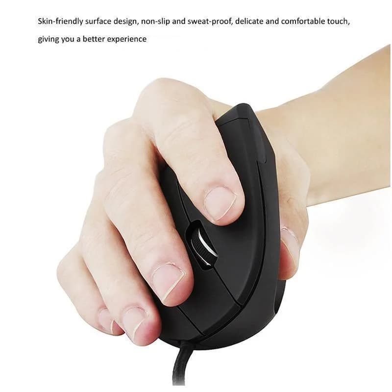Wired Vertical Ergonomic Gaming Mouse