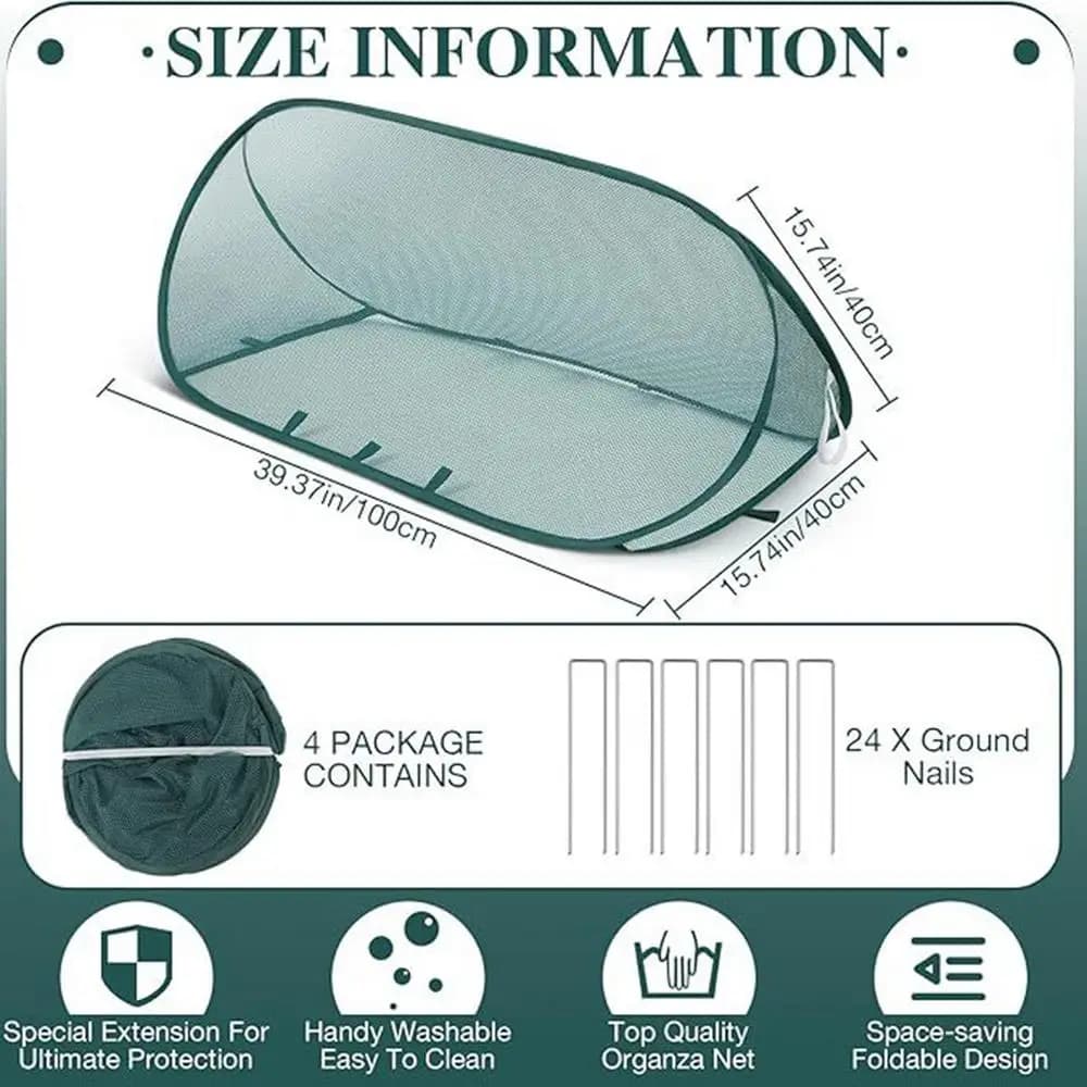 Garden Mesh Plant Cover Seedlings Large Vegetable Supplies Indoor Gardening Greenhouse Accessories Plants Covers Products