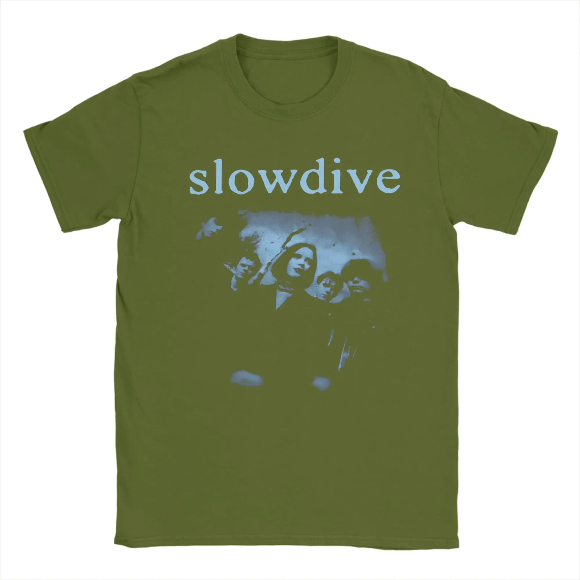 Slowdive Crewneck Cotton T-Shirt