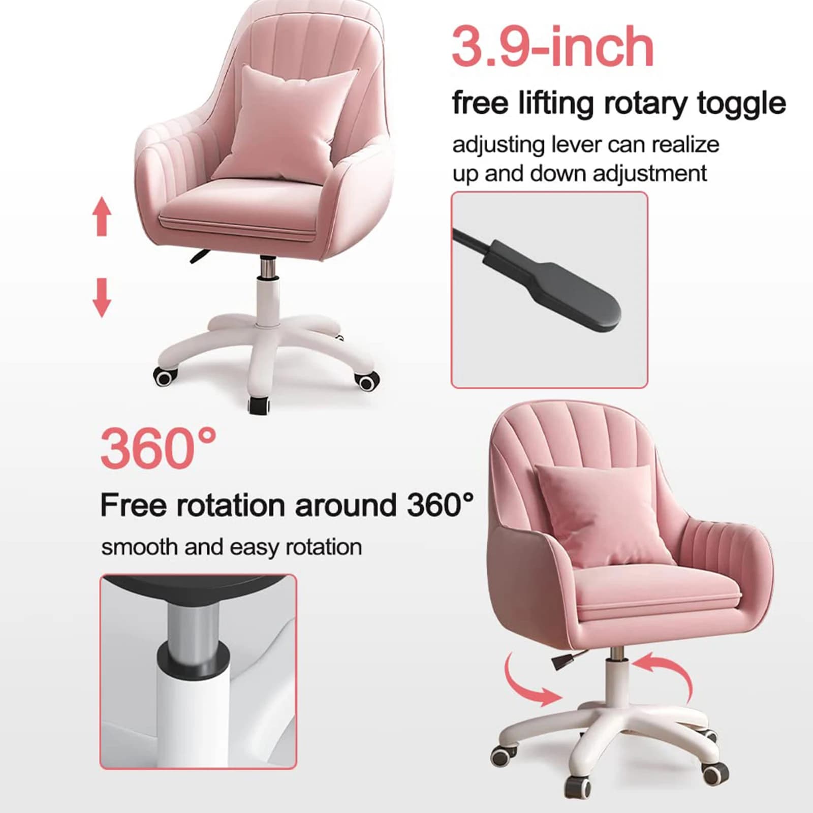 Mid-Back Tufted Task Chair
