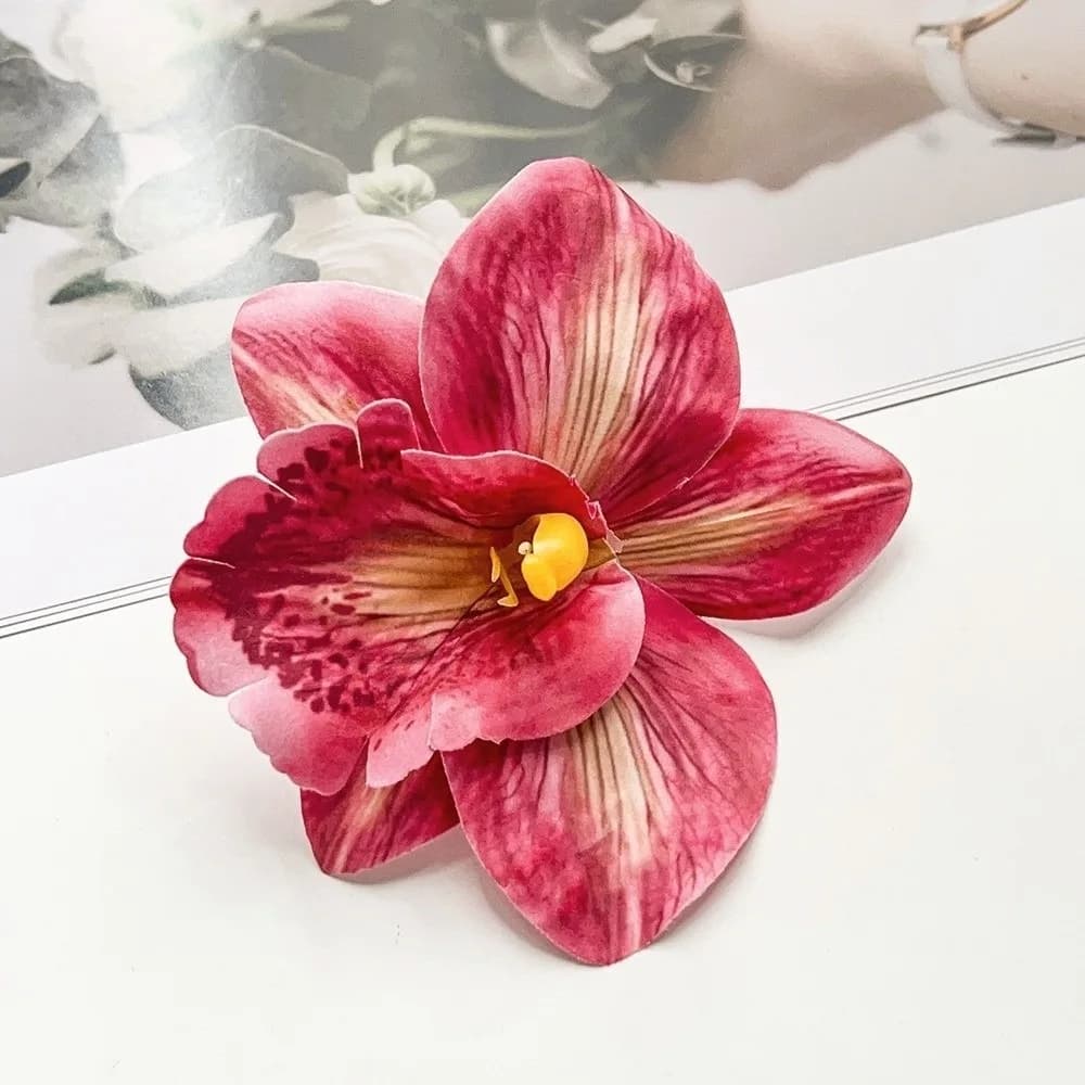 Hair Accessories Hawaiian Flower Hair Clips Artificial Magnolia Do Not Hurt Hair Hearwear Bohemia Style Hairpins Summer