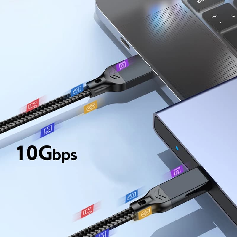 USB 3.2 Gen 2 USB-A to USB-C Cable 10Gbps
